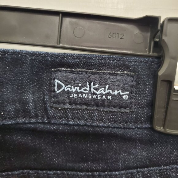 David Kahn Jeanswear Women's Emily Bootcut Rio Dark Indigo Wash Stretch Denim 10 - Picture 8 of 10